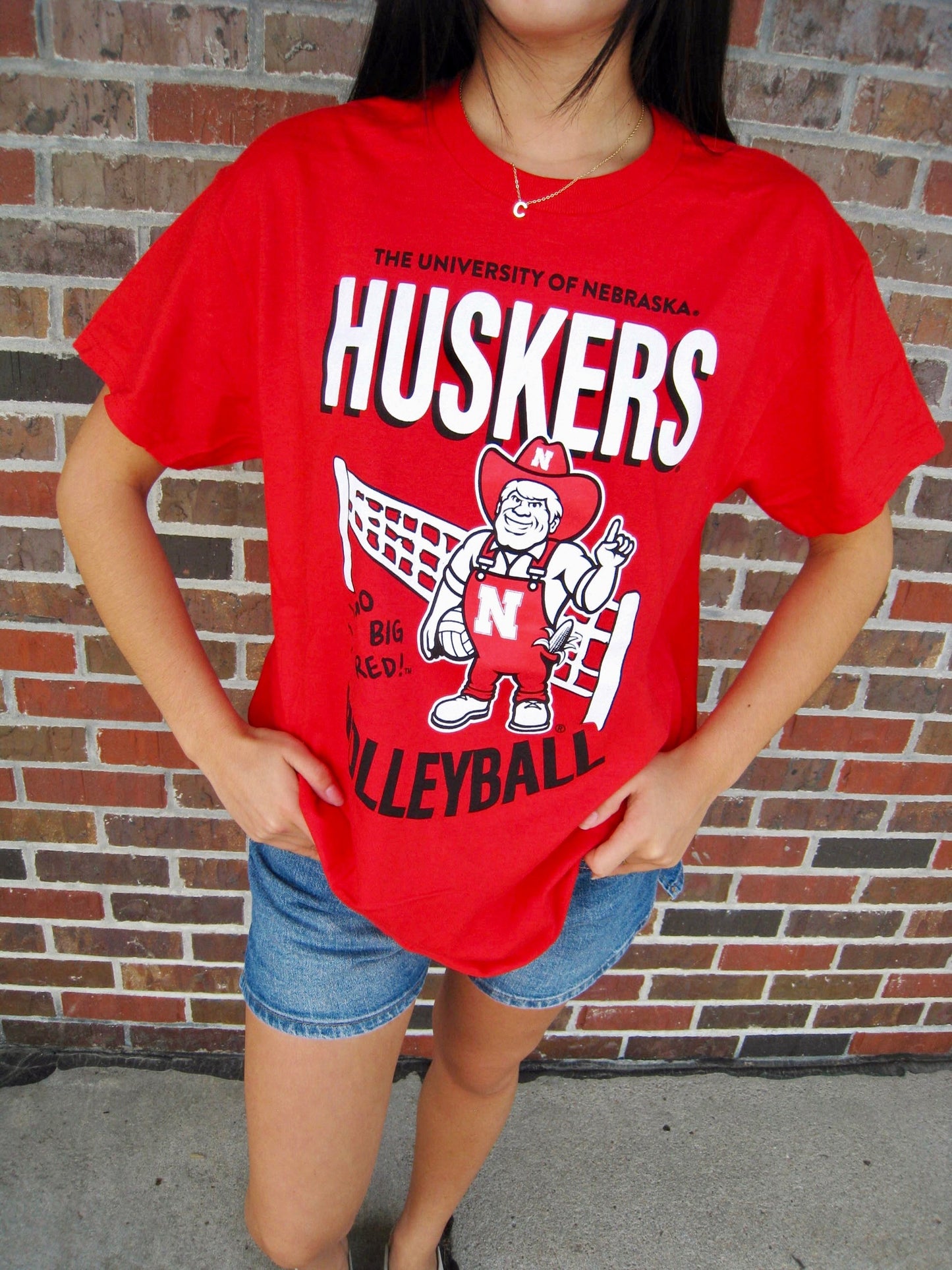 Herbie Huskers Volleyball Tee