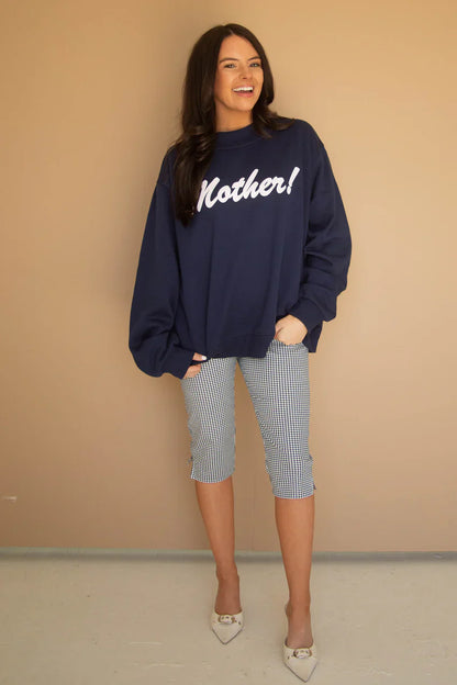 Mother Mockneck Sweatshirt