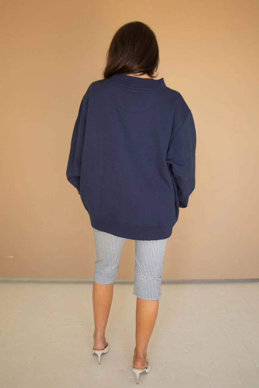 Mother Mockneck Sweatshirt
