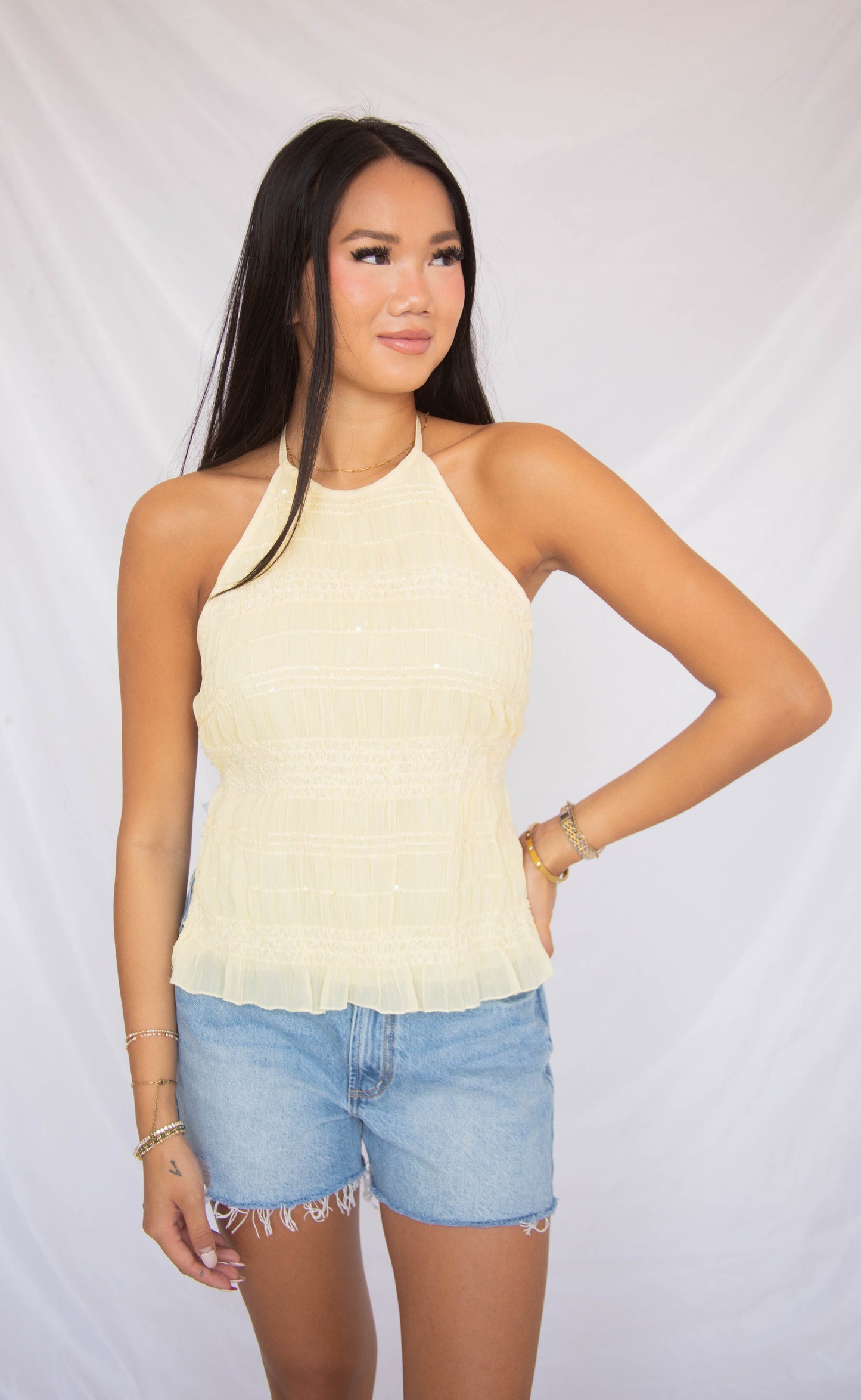 all yours halter top