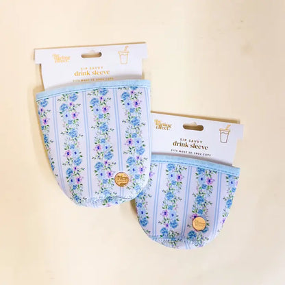 Regular Petal Parade Blue Drink Sleeve