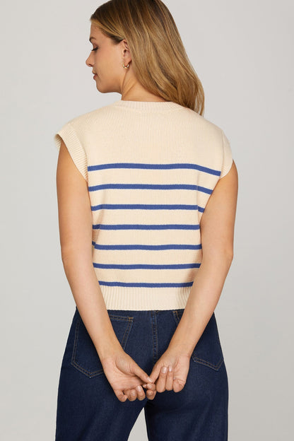 Fine Line Knit Top