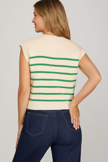 Fine Line Knit Top