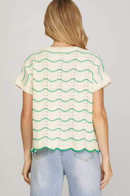 Salley Knit Top