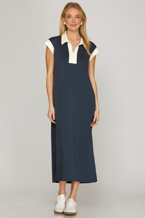On The Go Midi Dress