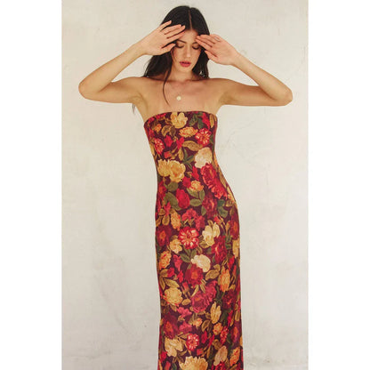 Sangria Bloom Maxi Dress