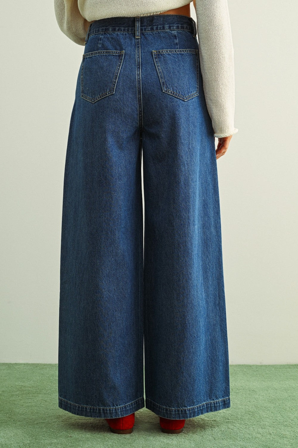 Indigo Breeze Denim Pants