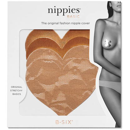 Heart Nipple Covers (Caramel)