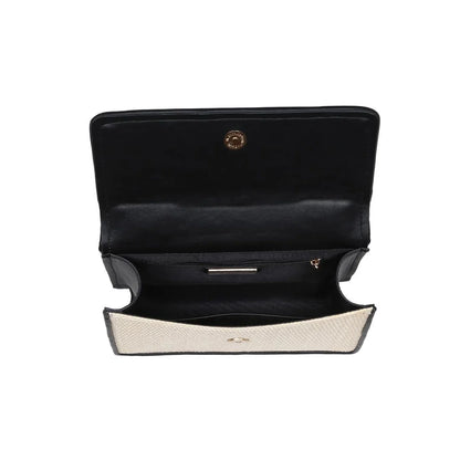 Ruth Crossbody (Ivory/Black)