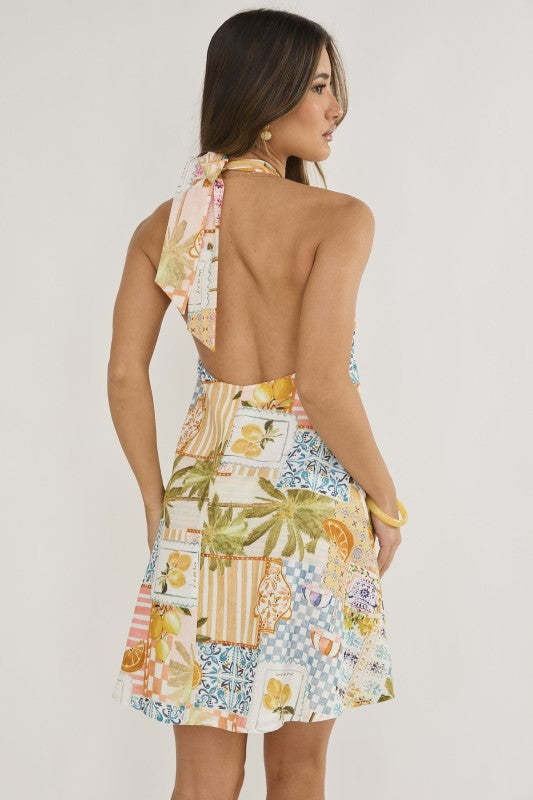 Italian Summer Mini Dress