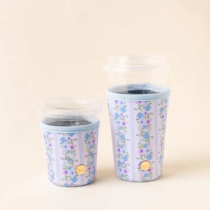 Regular Petal Parade Blue Drink Sleeve