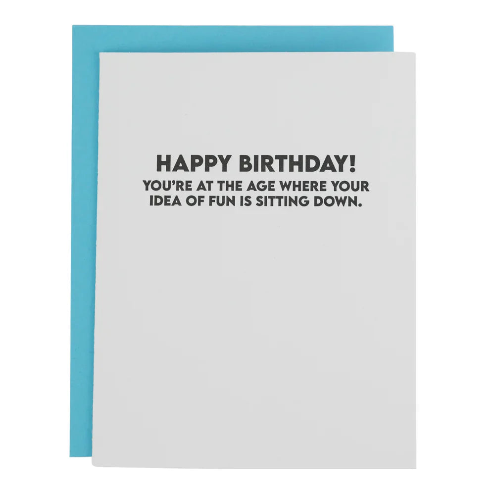Idea Of Fun Birthday Card