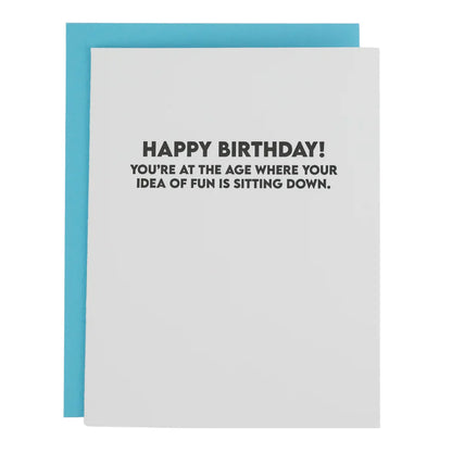 Idea Of Fun Birthday Card