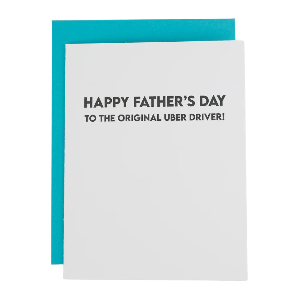 Original Uber Driver Dad Card