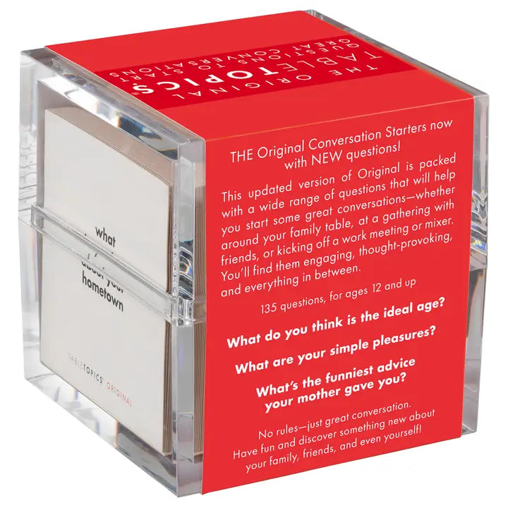 Original Tabletopics Conversation Starters