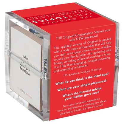 Original Tabletopics Conversation Starters