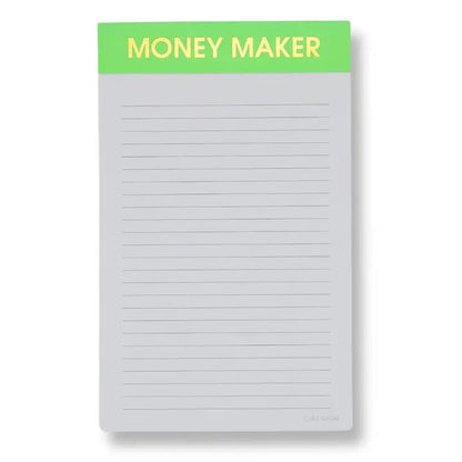 Money Maker Notepad