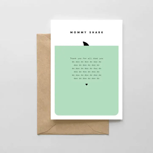 Mommy Shark Card