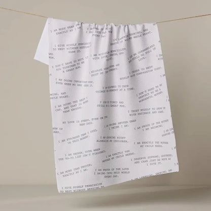 Reminders For Mom Tea Towel