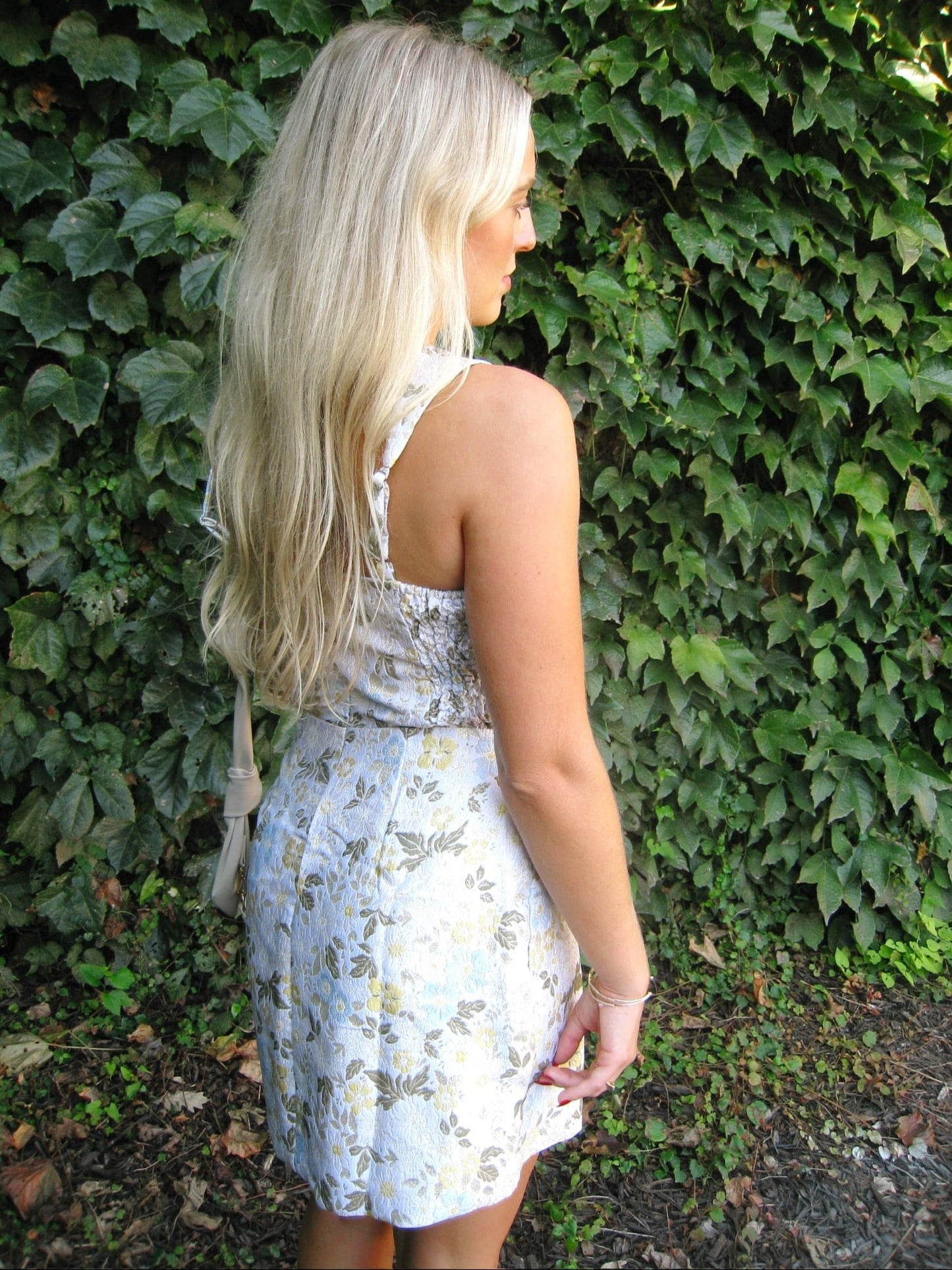 Meadow Mist Mini Dress