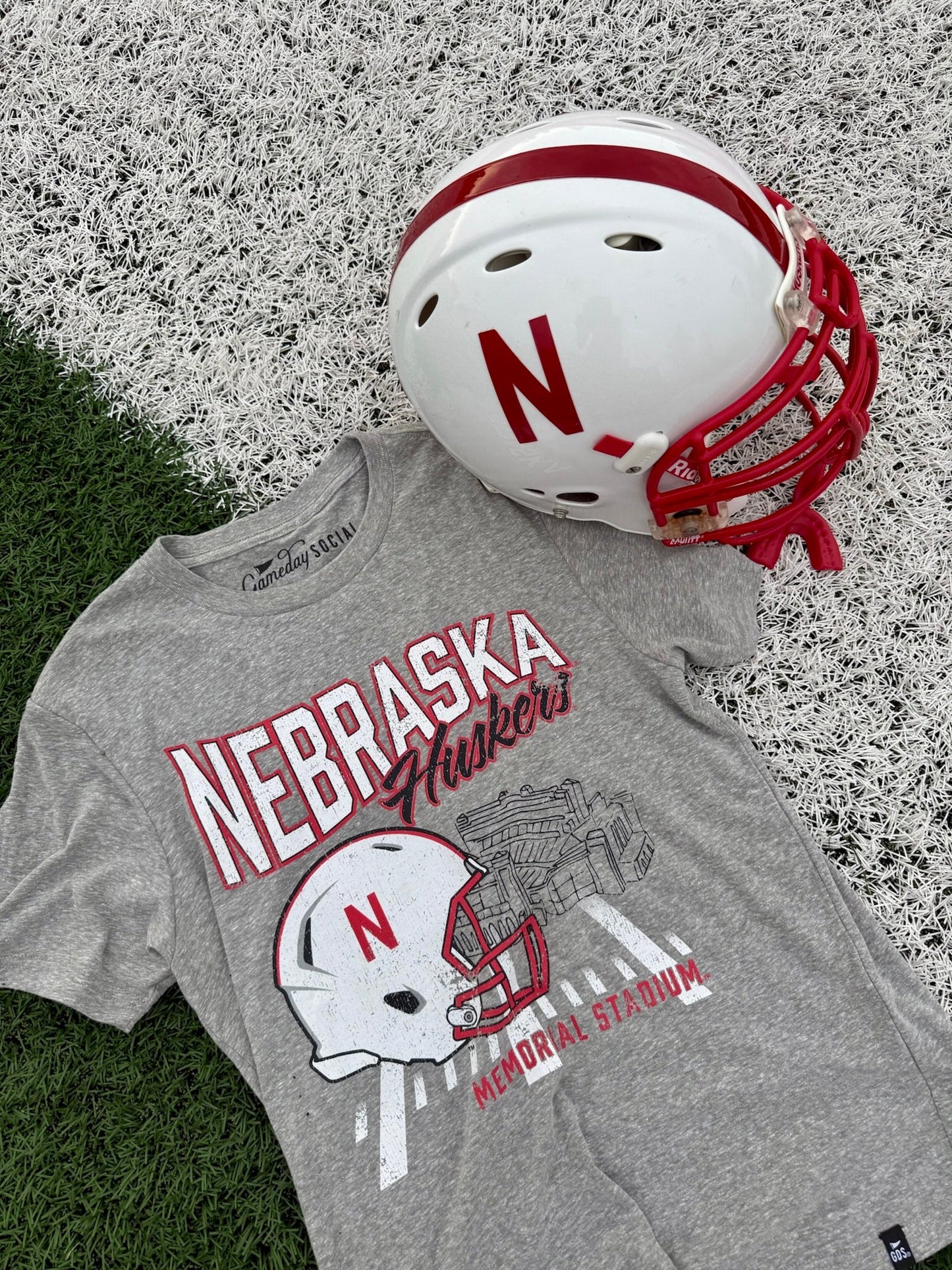 Nebraska Malone Oversized Band Tee