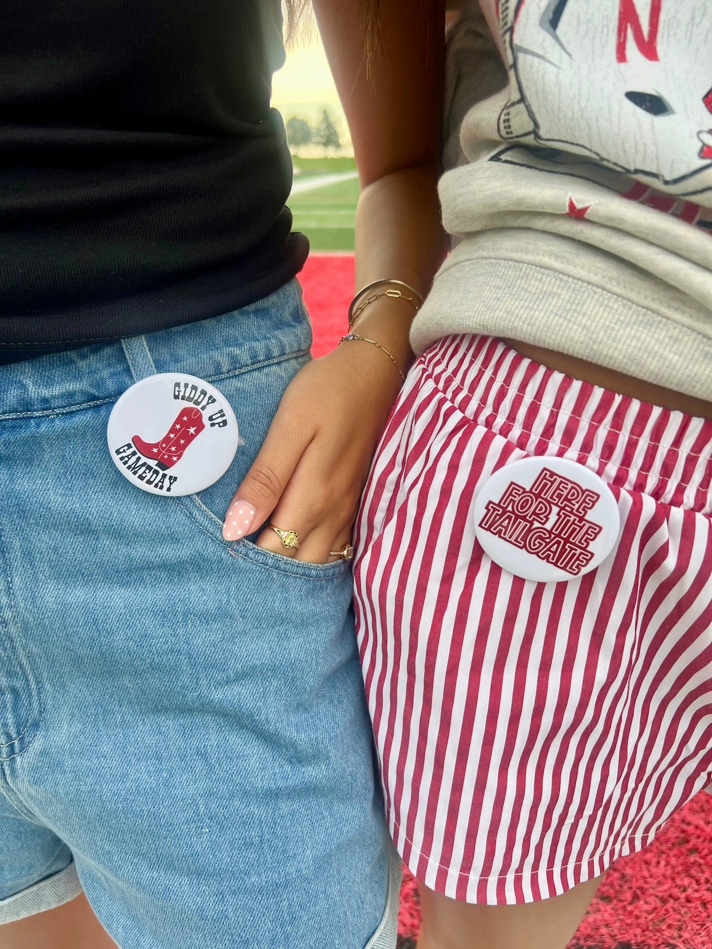 Giddy Up Game Day Pin