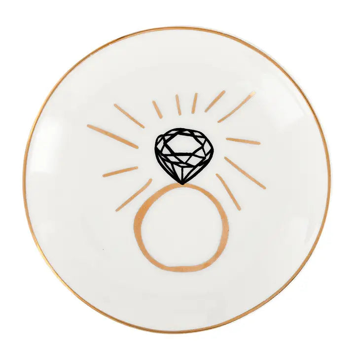 Ring Ceramic Trinket Tray