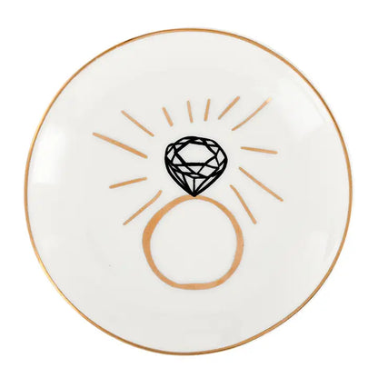 Ring Ceramic Trinket Tray