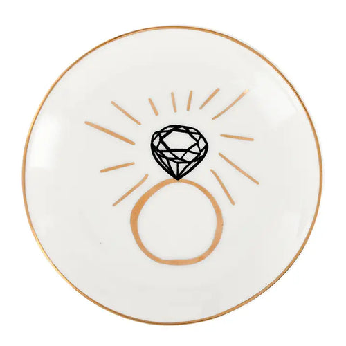 Ring Ceramic Trinket Tray