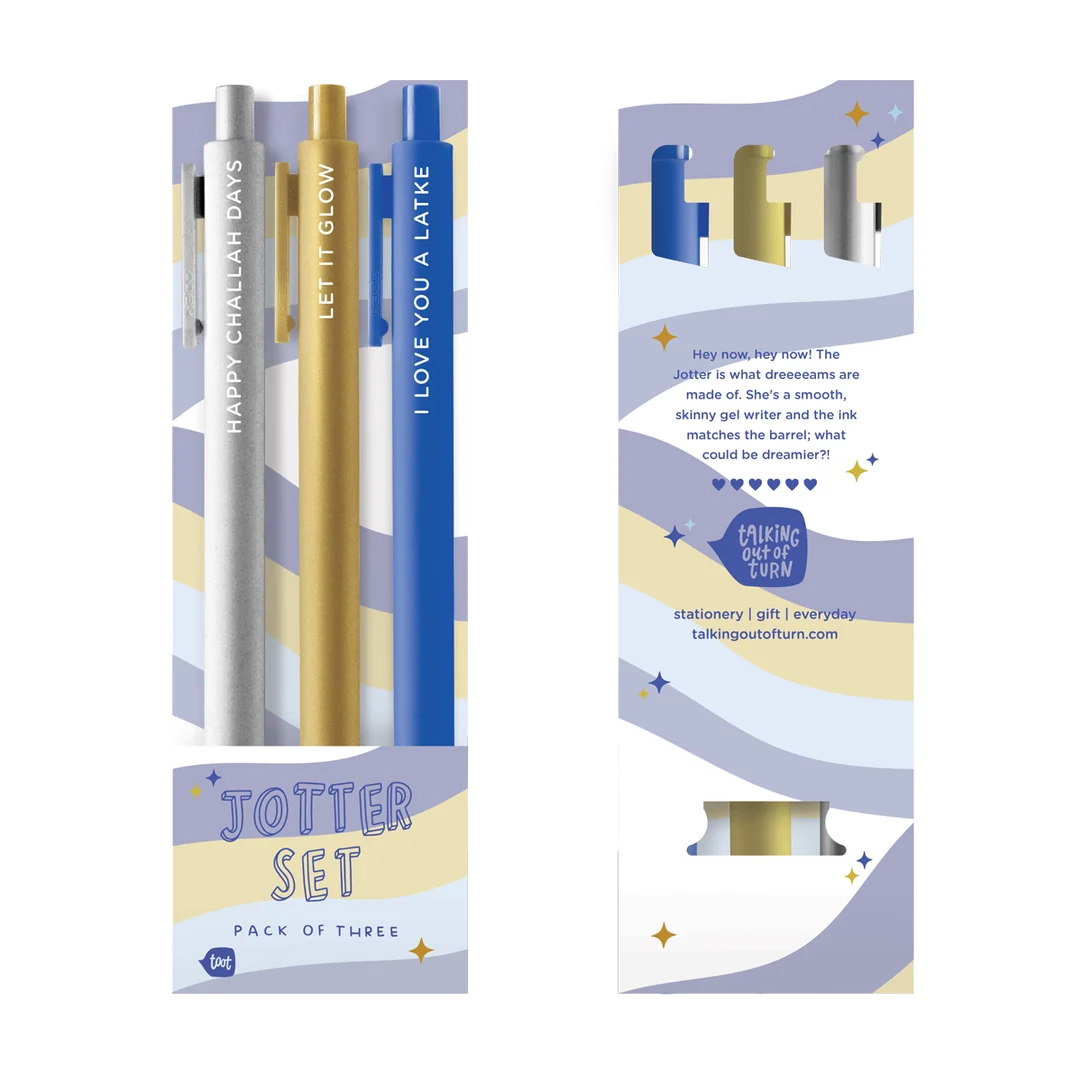 Happy Challah Days Jotter Set