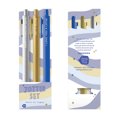 Happy Challah Days Jotter Set