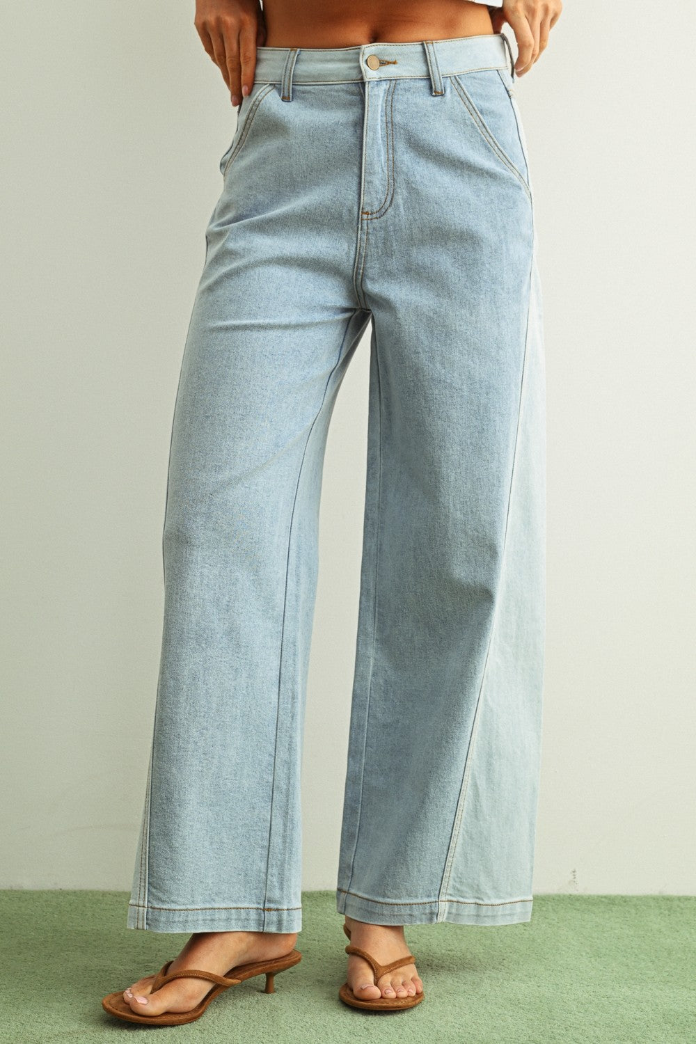 Mixed Signals Denim Jeans