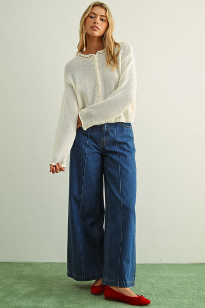 Indigo Breeze Denim Pants