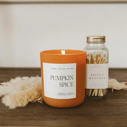 Pumpkin Spice Matte Candle