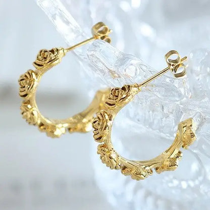 Rosie Posie Hoops