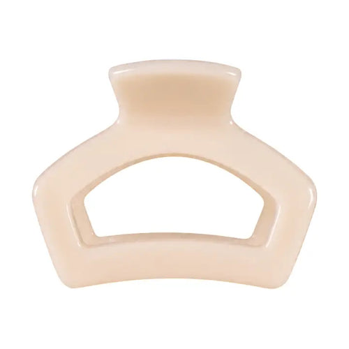 Petite Open Hair Clip (Almond Beige)
