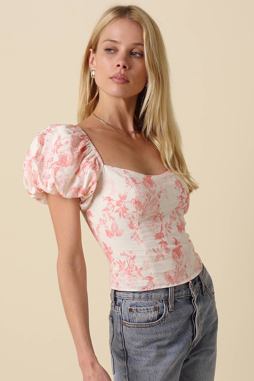 Rosalie Floral Top