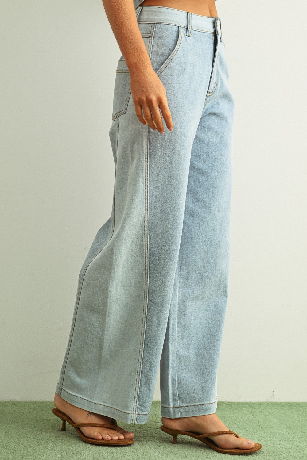 Mixed Signals Denim Jeans