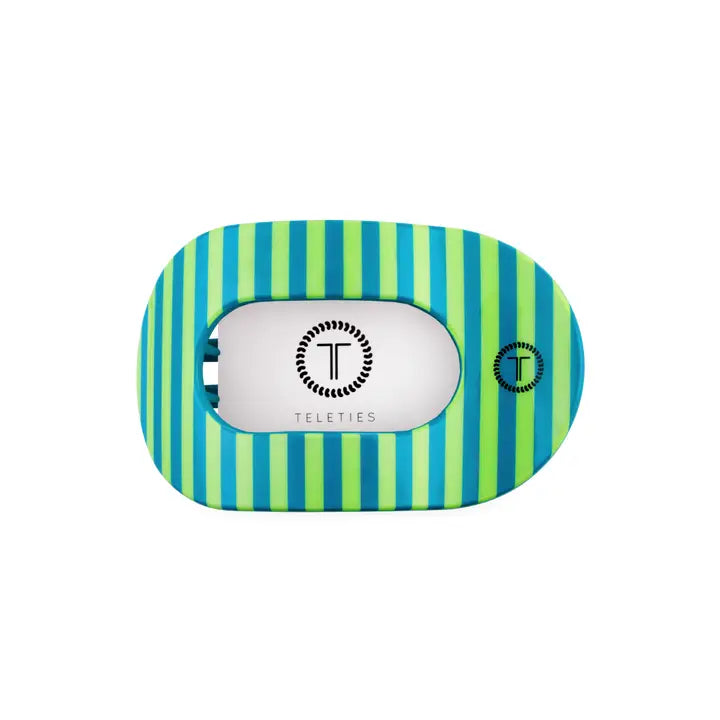 Medium Flat Round Hair Clip (Cabana Cutie)