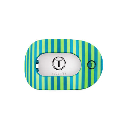 Medium Flat Round Hair Clip (Cabana Cutie)