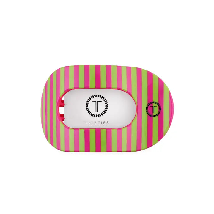 Medium Round Flat Hair Clip (Summer Crush)