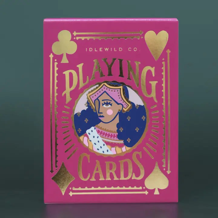 Neon Royals Playing Cards