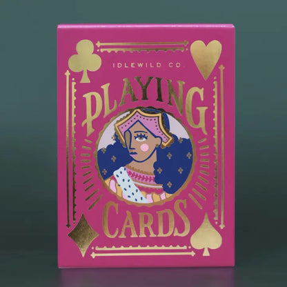 Neon Royals Playing Cards