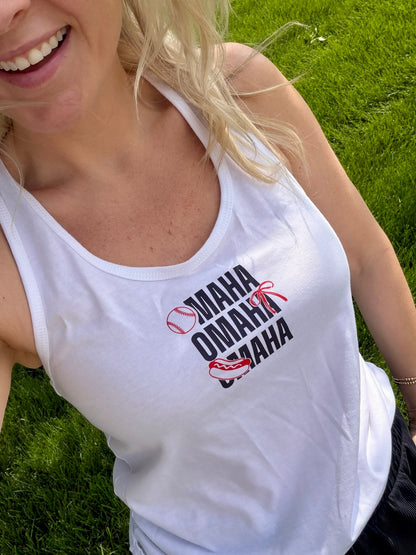 Omaha Baseball Icons Tank