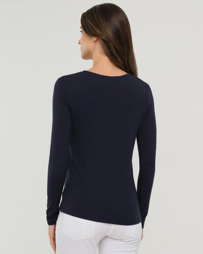 Calista Roll up Henley Top