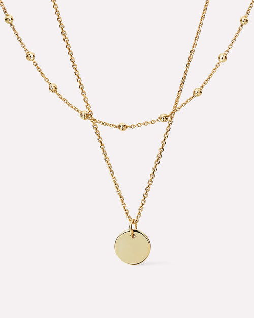 Coin Necklace Set - Willow