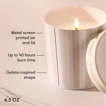 Havana Vanilla Caffe Capri Gelato Cup Candle