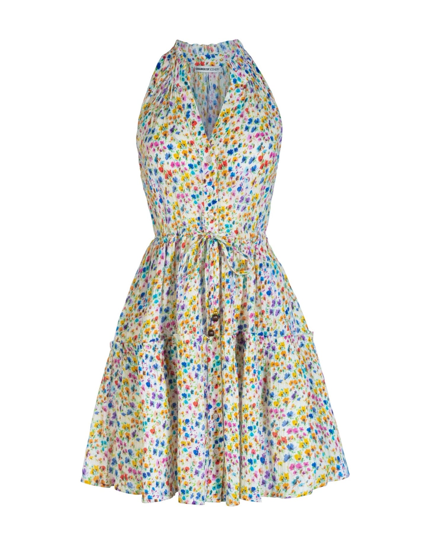 Charlotte Dress In Wildflower Fields