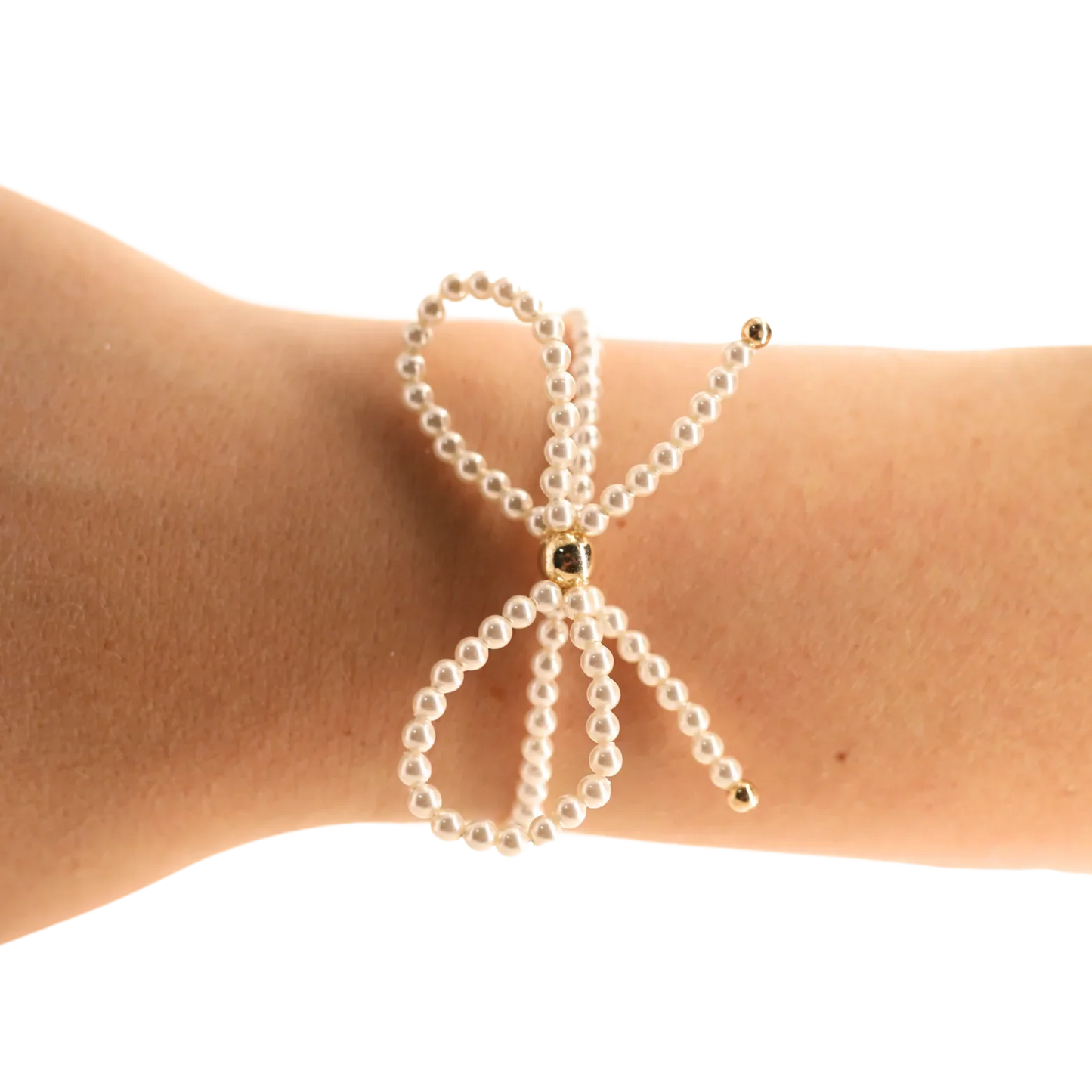 Pearl Bow Bracelet