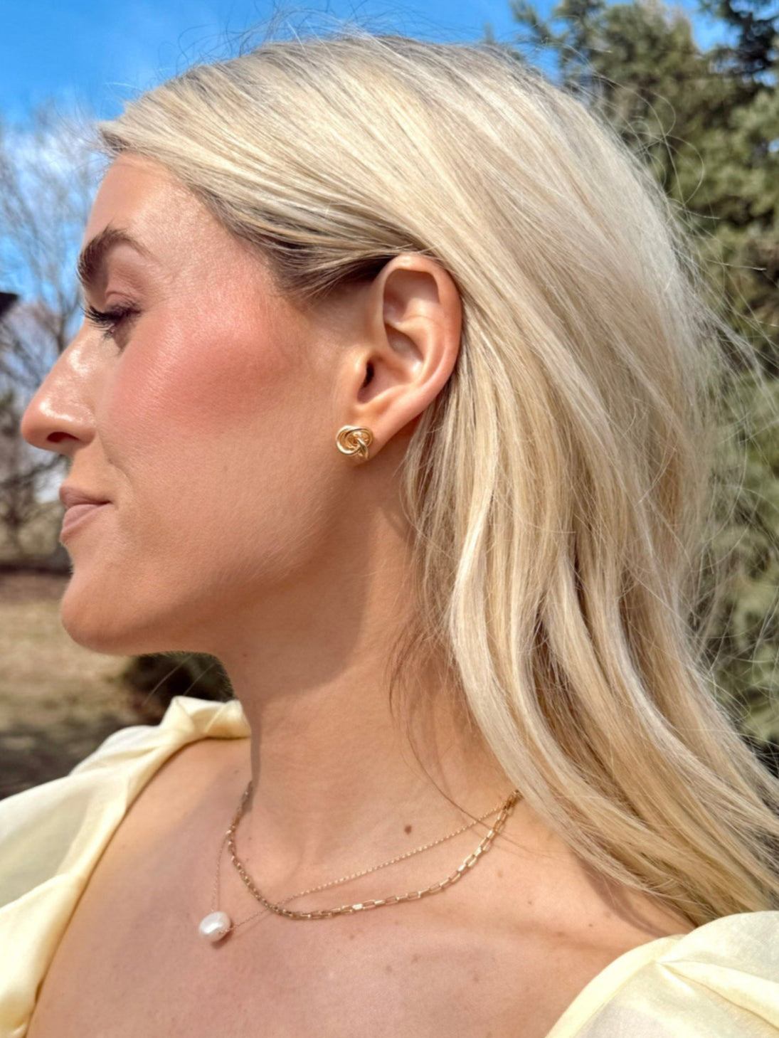 Knot In The Mood Earrings
